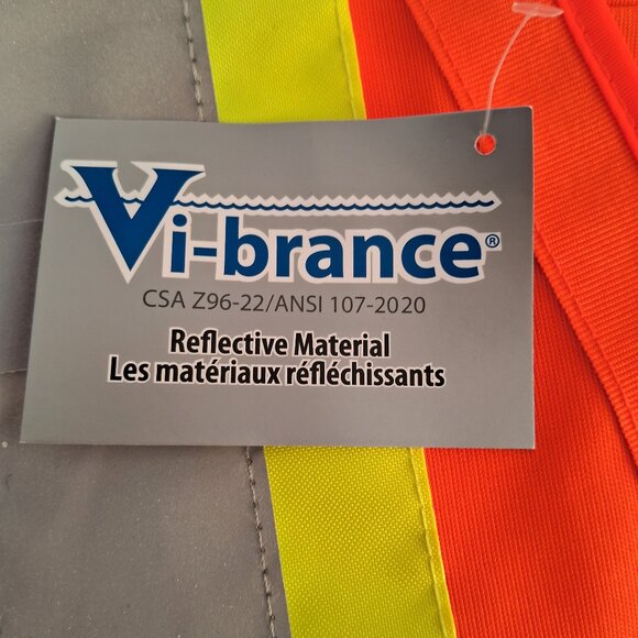 NWT Viking Safety Vest with Reflective Stripes - Picture 7 of 15